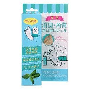 <海外専用>ペロリン フットポロポロジェル(ミント) 100g