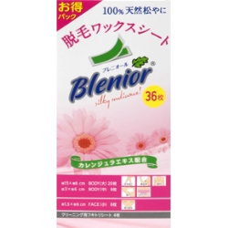 Blenior(ブレニオール) ワックスシート ミックス パック 36枚