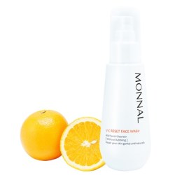 MONNAL(モナール) V・Cリセットフェイスウォッシュ 120g<夜用の美容液洗顔料>