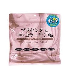 <海外専用> ALOVIVI プラセンタ&3種コラーゲンマスク 45枚入り