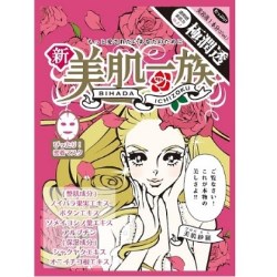 新美肌一族 美肌紗羅シートマスク 27ml ~極潤透~