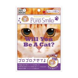 ピュアスマイル わんにゃんアートマスク ミック 1枚入 (27ml)