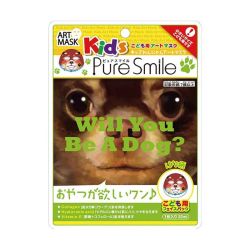 ピュアスマイル キッズわんにゃんアートマスク はな 1枚入 (20ml)