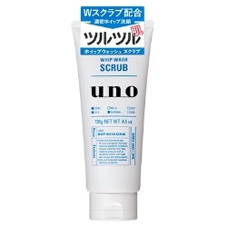 SHISEIDO（資生堂）　UNO（ウーノ）　ホイップウォッシュ（スクラブ）　130g