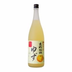 吉野物語 ゆず 1800ml - [リキュール] - 北岡本店(奈良県吉野)1800mlの商品画像
