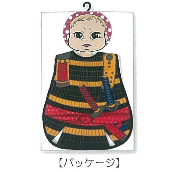 防水ビブ（ベビーエプロン）　着物（STAI-03）