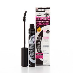 RIMMEL (リンメル) グレートカールマスカラ 24 パノラマロング 001 ウルトラブラック 8ml
