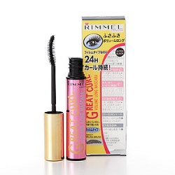 RIMMEL (リンメル) グレートカールマスカラ 24 (ボリュームロング) 001 ウルトラブラック 8ml