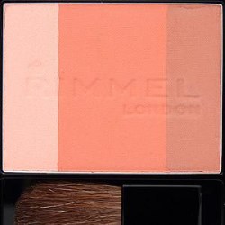 RIMMEL (リンメル) スリーインワン モデリングフェイスブラッシュ 005 アプリコットオレンジ 5g
