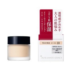 【納期要確認】資生堂 インテグレート グレイシィ モイストクリーム ファンデーション オークル10