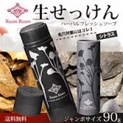 ＜海外専用＞ Ruam Ruam(ルアンルアン) ハーバルフレッシュソープ　ジャンボスティック（シトラス）