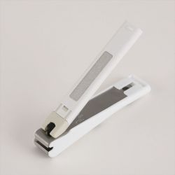 貝印 ネイルクリッパー ツメキリ type W001 ホワイト(KE-0108)