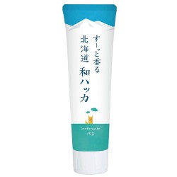 すーっと香る北海道和ハッカ 歯磨き粉 70g