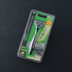 貝印 KAIRAZOR KAI4 ダークナイトホルダー(刃1個付き)(KR4K-1S)