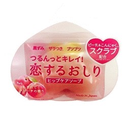 【2025/11月上代変更】ペリカン石鹸　恋するおしりヒップケアソープ 80g