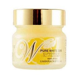 <海外専用>北海道精製純馬油 ピュアホワイトQ10 グレープフルーツ  65g