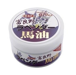 <海外専用>富良野ラベンダー畑 馬油Q10  120g
