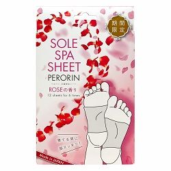 <海外専用>ペロリン 足裏樹液シート サクラローズ 12枚入 6回分