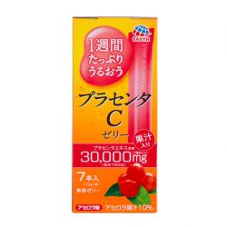アース製薬 1週間たっぷりうるおうプラセンタCゼリー アセロラ味 7本入