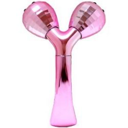 ゲルマミラーボール 美容ローラー シャイン　ピンク