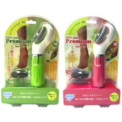 電動角質除去ローラー　ペディスムースプレミアム　グリーン