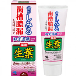 小林製薬 生葉s 知覚過敏症状予防タイプ 100g