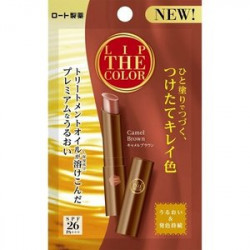 ロート製薬 リップザカラー キャラメルブラウン 2g