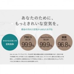 《国内店舗限定》首にかけるだけの空気清浄機 ible AIRVIDA(アイブルエアビーダ) L1 パールホワイト