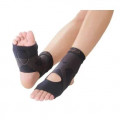 アーチパッド付足首サポーター ブラックM