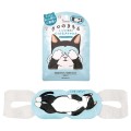 ネコのきもちホットアイマスク1枚（クロ）