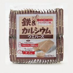 鉄&カルシウムウエハース