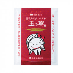【欠品】豆乳よーぐると しーとますく玉の輿 赤のエイジングケア 5枚入