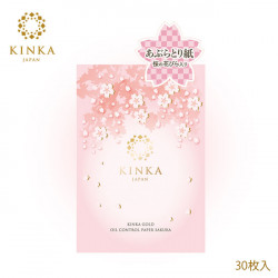 あぶらとり紙「KINKA」 桜の花びら入