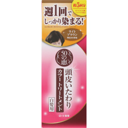 ロート製薬 50ノ恵カラートリートメントLブラウン 150g