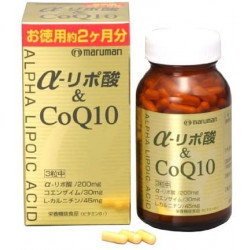 マルマン α-リポ酸&CoQ10(2ヶ月分) 180粒