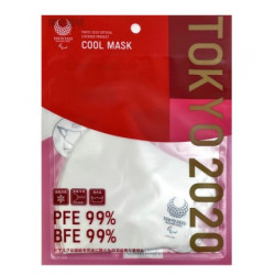 東京2020パラリンピック大会エンブレム COOL MASK　白　一枚入り