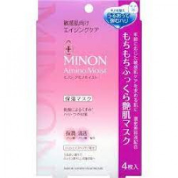 【納期2～3週間】MINON(ミノン) アミノモイスト もちもちふっくら艶肌マスク 24mL×4枚