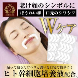 プランドゥ 美女ナイトパッチスマイリーシート 口元 12パッチ×２シート