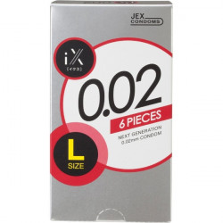 イクス 0.02 ラージ 6コ入 1000Ｒ　6個入り