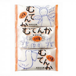 ＜海外専用＞ ペリカン石鹸 こども無添加石鹸 (100g 3コ入)