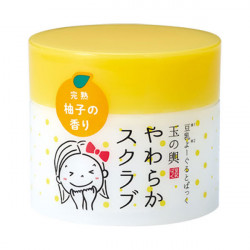 豆乳よーぐるとぱっく玉の輿 やわらかスクラブ 柚子の香り