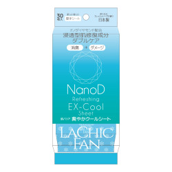 NanoD ナノダイヤ 肌バリア・爽やかクールシート フレッシュソープの香り（女性用）30枚