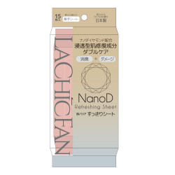 NanoD ナノダイヤ 肌バリア・すっきりシート シトラスの香り（女性用）15枚