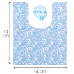 メイダイ　お手軽清潔トイレマット　5枚入フラワー柄
