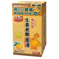薬治湯　生姜炭酸薬湯　じんわり柚子の香り