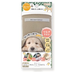 森のトンネル　わんこのマルチタオル(L)　	WMT1200