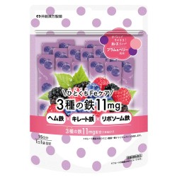 ひとくちFeケア　3種の鉄11mg 1.5g×15袋(15日分)※