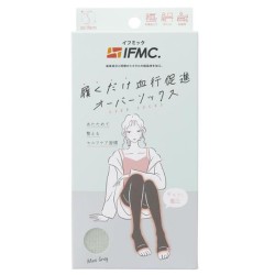 Soi Therm オーバーソックス ミントグレー