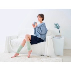 Soi Therm レッグウォーマー ミントグレー