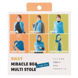 Miracle Boa マルチストール ダスティブルー